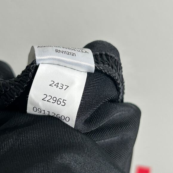 Spanx Faux Leather Leggings High Rise Shaping Stretch Black Medium - Picture 8 of 8